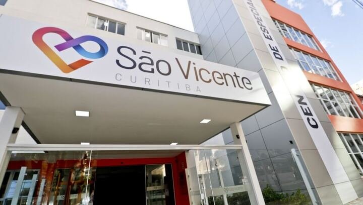 Hospital São Vicente, em Curitiba